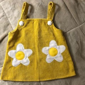 Baby girl yellow dress